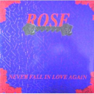 画像: $ ROSE / NEVER FALL IN LOVE AGAIN (TRD 1256) EEE3+ 後程済