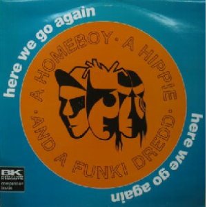 画像: $ A HOMEBOY A HIPPIE & A FUNKI DREDD / HERE WE GO AGAIN (855 197-1) Y20? 原修正