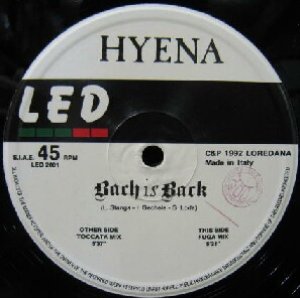 画像: $$ HYENA / BACH IS BACK (LED 2001) Y12