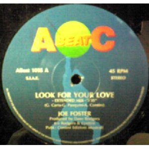 画像: $ JOE FOSTER / LOOK FOR YOUR LOVE (ABeat 1095) EEE10+