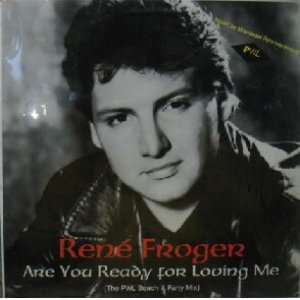 画像: $ RENE FROGER / ARE YOU READY FOR LOVING ME (ZYX 6375-12US) ジャケ折 