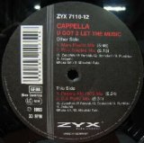 画像: $ CAPPELLA / U GOT 2 LET THE MUSIC (ZYX 7110-12) YYY336-4164-3-3