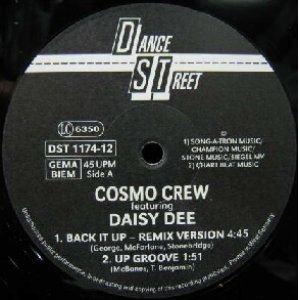 画像: COSMO CREW / BACK IT UP-REMIX VERSION  原修正