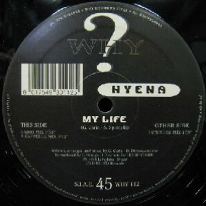 画像: $ HYENA / MY LIFE (WHY 112) YYY192-2886-18-18