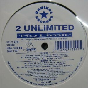画像: $ 2 UNLIMITED / NO LIMIT (US) RADIKAL RAD 100 (HAL 12389) YYY296-3577-0-0+ 後程済