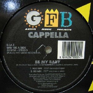 画像: $ CAPPELLA / BE MY BABY (GFB 100)  原修正Y14-4F 在庫未確認