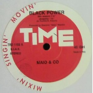 画像: $ MAIO&CO / BLACK POWER (TRD 1159 R) I.S.D. Mix (ISD REMIX) 限定 EEE20　後程済