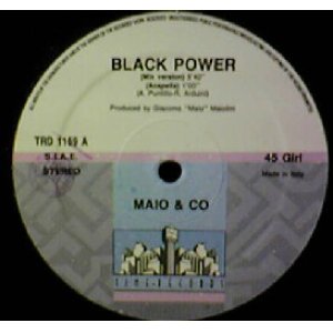 画像: $ MAIO&CO / BLACK POWER (TRD 1159) 穴 EEE15 後程済