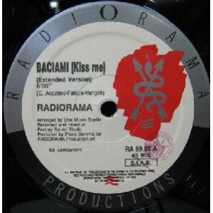 画像: $ RADIORAMA / BACIAMI (KISS ME) 穴 (RA 89.05) EEE99