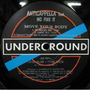 画像: ANTICAPPELLA / MOVE YOUR BODY (UND) ジュリアナ  原修正