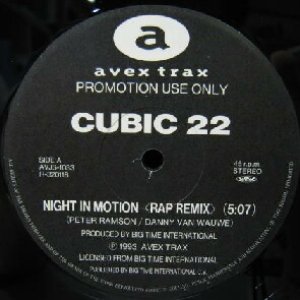 画像: $ CUBIC 22 / NIGHT IN MOTION (RAP REMIX) AVJS-1033  YYY47-1045-10-40 後程済