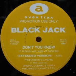 画像: $ BLACK JACK / DON'T YOU KNOW (AVJS-1052) Y20 後程済