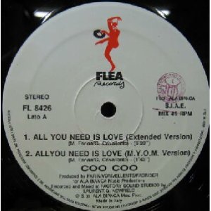 画像: $ COO COO / ALL YOU NEED IS LOVE * YOU CAN SET ME FREE (両A面) FL 8410 / FL 8426 EEE5+