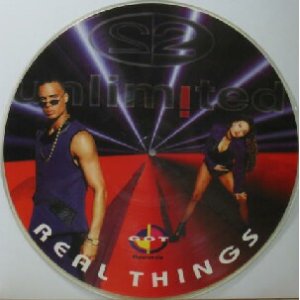 画像: $ 2 UNLIMITED / REAL THINGS (GTR 594008-1) 伊盤 (ピクチャーLP+スリップマット) Y99