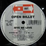 画像: $ OPEN BILLET / GIVE ME LOVE (IN 1037) YYY295-3550-8-8+ 反り 後程済