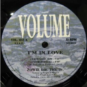 画像: $ ZOWIE feat.THE Dr. / I'M IN LOVE (VOL. 1015) YYY55-1200-3-10 後程済