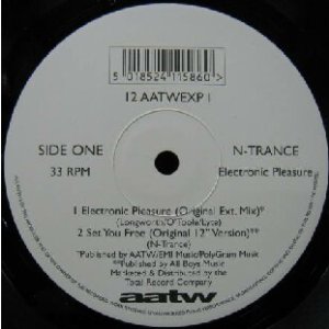画像: $ N-TRANCE / ELECTRONIC PLEASURE (12 AATWEXP 1) Y25-4F-N