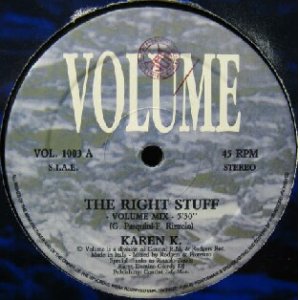 画像: $ KAREN K. / THE RIGHT STUFF (VOL. 1003) Y20?