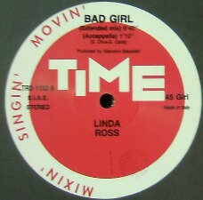 画像1: $ LINDA ROSS / BAD GIRL (TRD 1153 R) Extended Far East Mix (ISD REMIX) I.S.D. Mix 限定 YYY143-2084-15-80 後程済