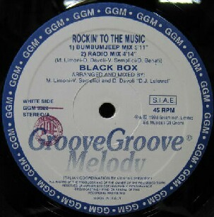 画像1: BLACK BOX / ROCKIN' TO THE MUSIC  原修正
