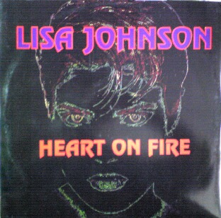 画像1: $ LISA JOHNSON / HEART ON FIRE (TRD 1276) スレ EEE2F 後程済