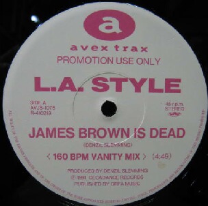 画像1: $ L.A. STYLE / JAMES BROWN IS DEAD (160 BPM VANITY MIX) AVJS-1075 YYY305-3833-9-19+14A2 後程済