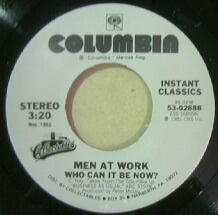 画像1: $ Men At Work / Who Can It Be Now? (53-02888) ノックは夜中に YYS121-5-20 後程済