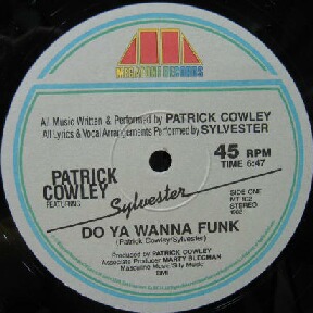 画像1: %% PATRICK COWLEY feat.Sylvester / DO YA WANNA FUNK (MT 102) Y?