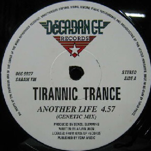 画像1: $ TIRANNIC TRANCE / ANOTHER LIFE (DEC 9027) Y30+