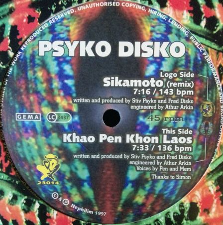 画像1: Psyko Disko ・ Sikamoto / Khao Pen Khon Laos  未