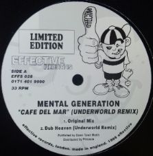 画像1: Mental Generation / Cafe Del Mar (Underworld Remix) 最終