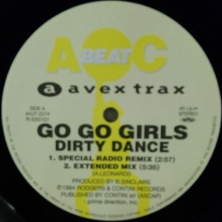 画像1: $ Go Go Girls ‎/ Dirty Dance / Please Me Tell Me Why (AVJT-2274) YYY197-2957-6-7 後程済