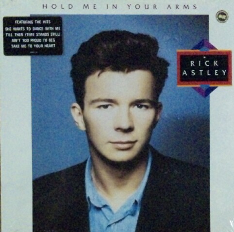 画像1: $ RICK ASTLEY / HOLD ME IN YOUR ARMS (8589-1-R) カット盤 (LP) Y6-B4009 未 在庫未確認