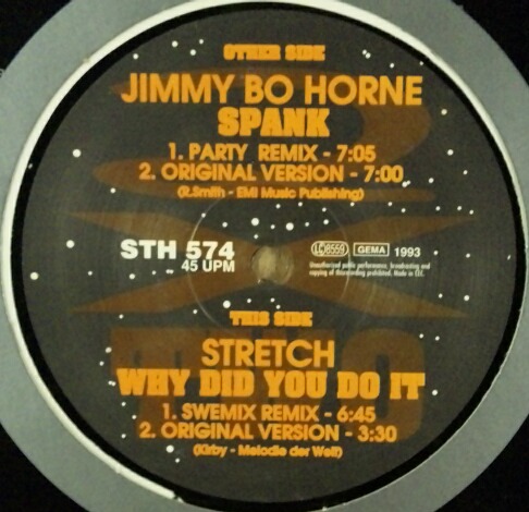 画像1: Jimmy Bo Horne / Stretch ‎– Spank / Why Did You Do It ラスト 未