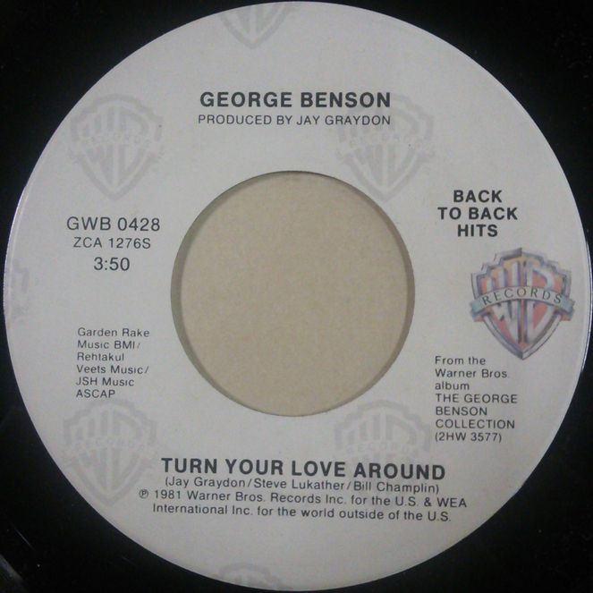 画像1: George Benson ‎/ Turn Your Love Around (7inch) 残少 未