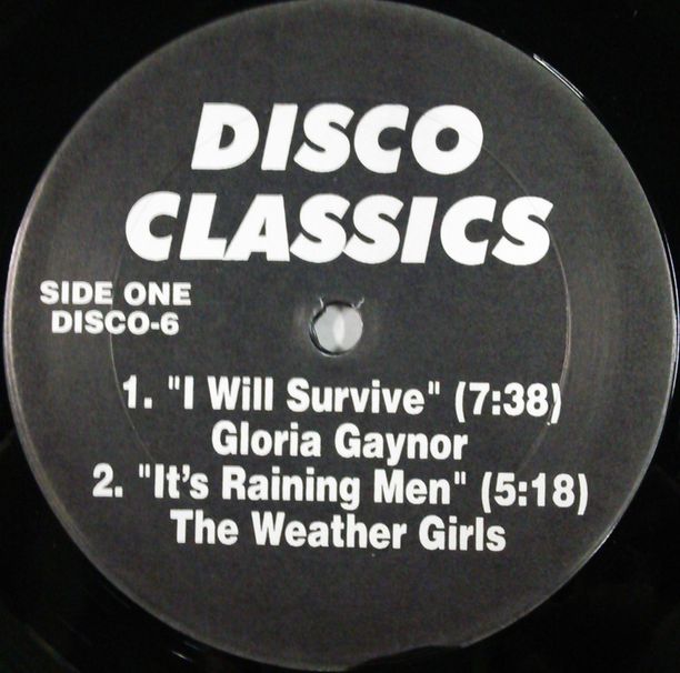 画像1: $ Various / Disco Classics (DISCO-6) 未 Gloria Gaynor / I Will Survive (Weather Girls / The  It's Raining Men) YYY113-1780-3-4