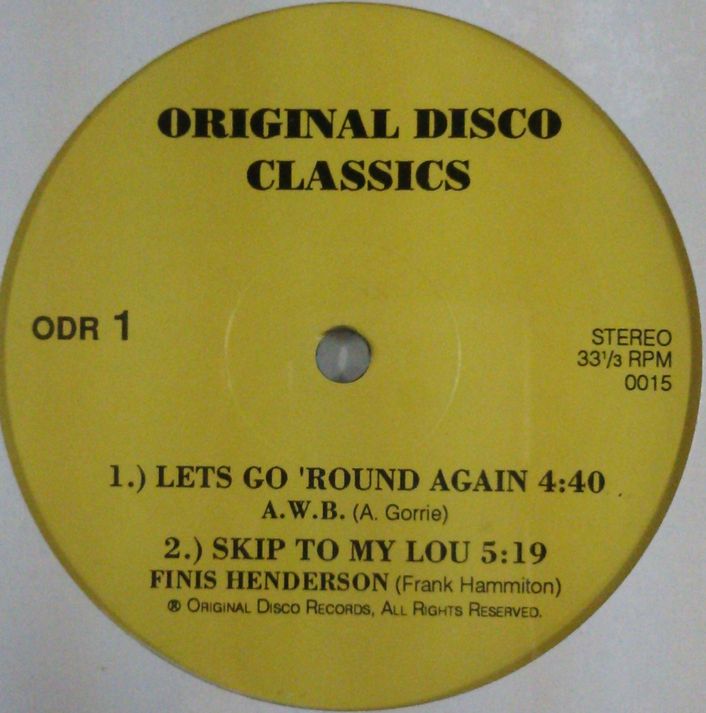 画像1: A.W.B. / LET'S GO 'ROUND AGAIN * FINIS HENDERSON / SKIP TO MY LOU ラスト B4328