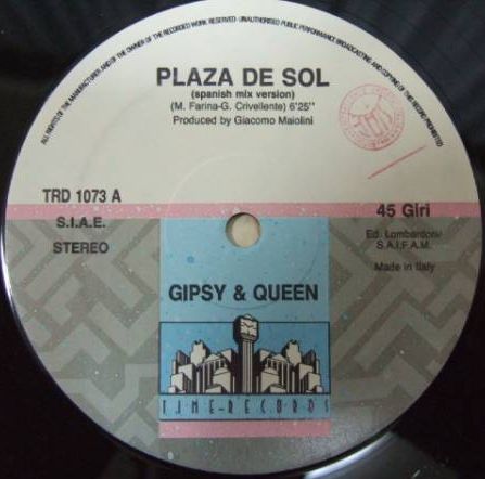 画像1: $ GIPSY&QUEEN / Plaza De Sol (TRD 1073) 穴 EEE2+ 