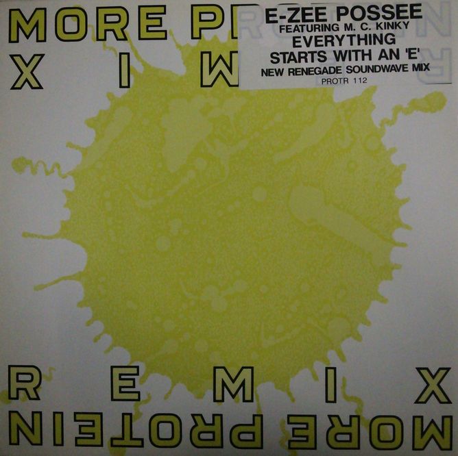 画像1: $$ E-Zee Possee Featuring M. C. Kinky / Everything Starts With An 'E' (Renegade Soundwave Mix) PROTR 1-12 B4440-3-3