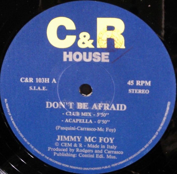 画像1: $ Jimmy Mc Foy / Don't Be Afraid (C&R 103H) EEE21