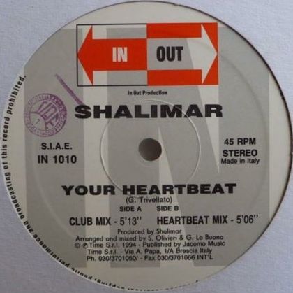 画像1: $ Shalimar / Your Heartbeat (IN 1010) 未 YYY0-460-2-2 注意：傷盤