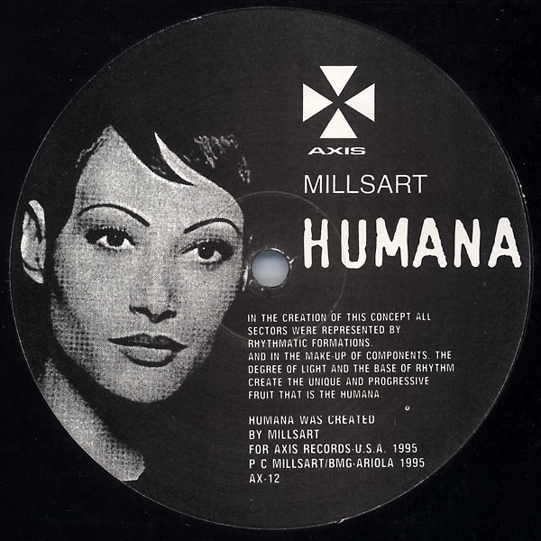 画像1: $$ Millsart / Humana (Axis ‎– AX-12) Y11