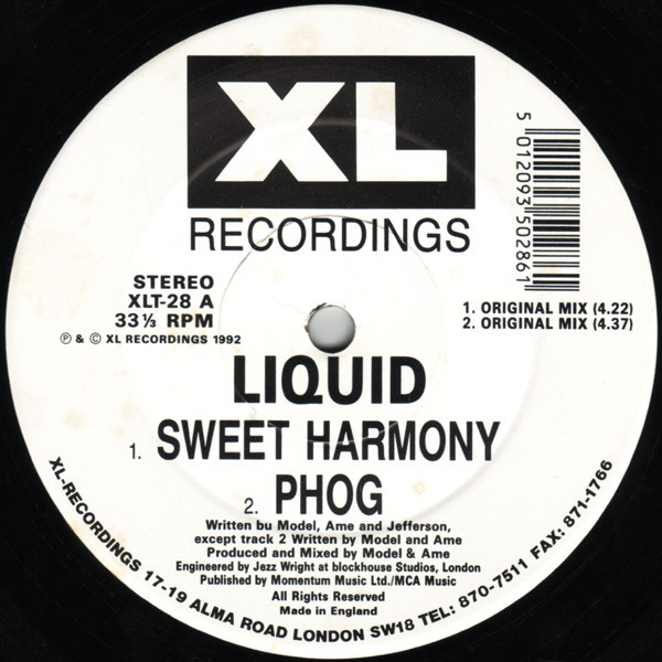 画像1: $ Liquid / Sweet Harmony (XLT 28) YYY26
