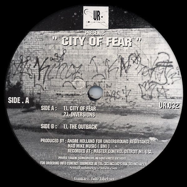 画像1: $$ Andre Holland / City Of Fear (UR.032) YYY0-567-5-5