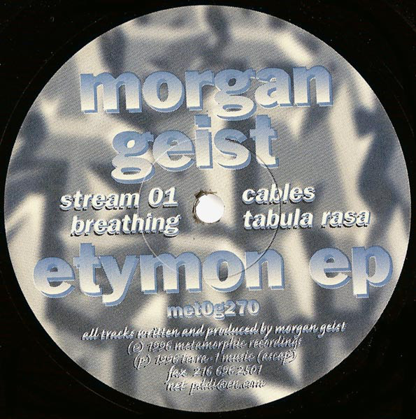 画像1: $$ Morgan Geist / Etymon EP (MET0G270) YYY237(238)-3275-19-36全