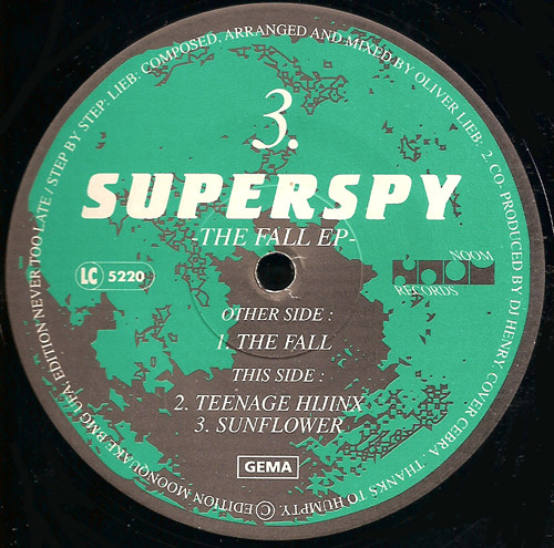 画像1: $$ Superspy / The Fall EP ( NOOM 003-12 ) YYY237-3271-6-6