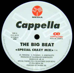 画像1: $ Cappella / The Big Beat / Don't Be Proud (Special Crazy Mix) CTJT-6019 YYY300-3759-3-3