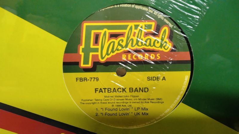 画像2: $ The Fatback Band / I Found Lovin' (FBR-779) Y2-B4050 残少