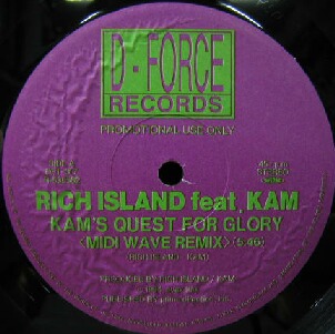 画像1: $ Rich Island Feat. Kam / Kam's Quest For Glory (DFT-017) You Don't Want None (MIDI WAVE REMIX) Y5+
