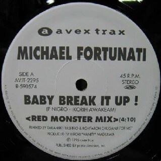 画像1: $ Michael Fortunati / Baby Break It Up (Red Monster Mix) V.I.P. Mix (AVJT-2295) Y30+4F 後程済